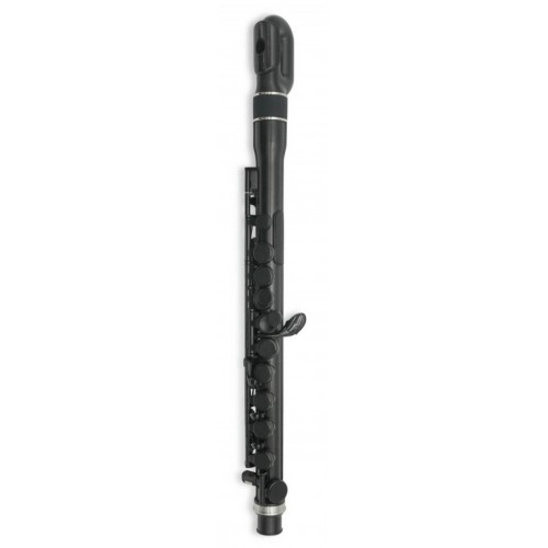 Nuvo jFlute - Black/Black флейта, изогнутая головка, цвет чёрный