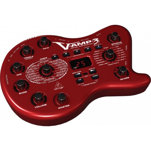 Behringer V-AMP3 Virtual Amplification гитарный моделирующий предусилитель/цифровой процессор эффектов